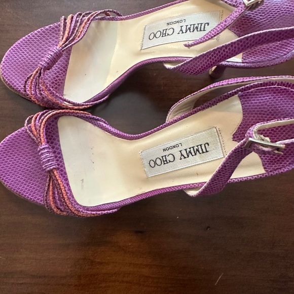 Jimmy Choo Kelissa - 36.5 - US 6 - Lilac Karung - Picture 1 of 4